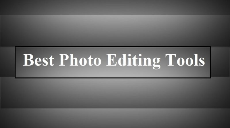 best photo editing tools