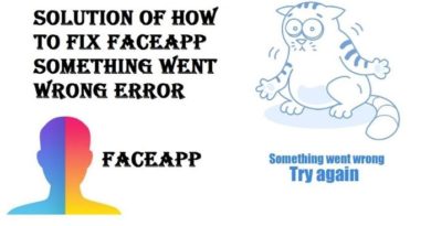 how to fix faceapp something went wrong error