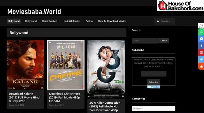 Moviesbaba Watch download bollywood hollywood movies