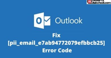 How To Fix [pii_email_e7ab94772079efbbcb25] Error Code in Outlook Mail