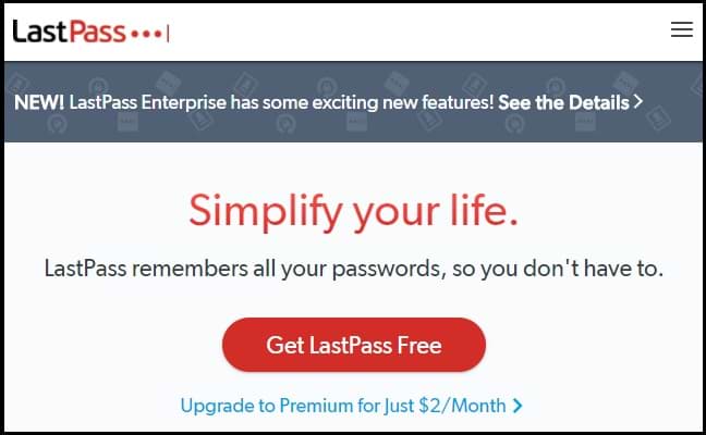 LastPass .edu email access