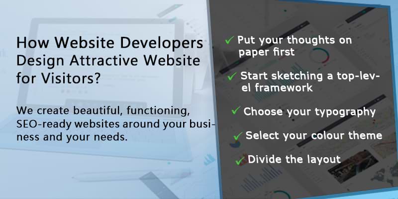 How Website Developers Design Attractive Website for Visitors Nicely
