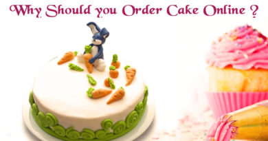 why should you order cake online