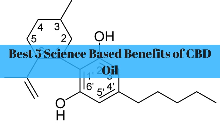 Best 5 Science Based Benefits of CBD Oil