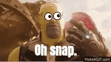 Thanos Snapchat Snap