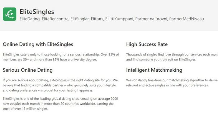 Elite Singles - Best online dating site