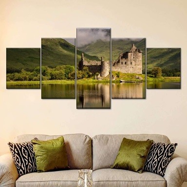 landscape and greenness wall art